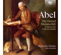 Alejandro Marías - Abel: The Drexel Manuscript, 29 Pieces for Viola Da Gamba