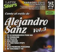 Alejandro Sanz - Karaoke: Alejandro Sanz, Vol. 3: Latin Stars Karaoke