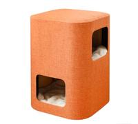 ALEjon Cat Tree Multifunction Cat Tree, Chair and Cat Nest 2 in 1, Cat Activity Tower the Side with Sisal Grab Board and Washable Mats Indoor