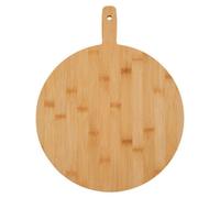 Aleki Natural Bamboo Round Paddle Chopping and Serving Board