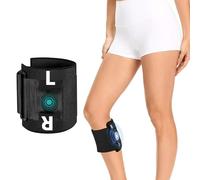 Alekiddy Sciatica Pain Relief Brace For Sciatic Nerve Pain - Upgraded Plus Size Sciatica Pain Relief Devices with Dual Pressure Pads for Maximum Lower Back Pain Relief (Black(11″-20″))