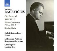 Vytautas Bacevicius – Orchestral Works Vol. 1 – Alekna / Lithuanian So – CD – NAXOS