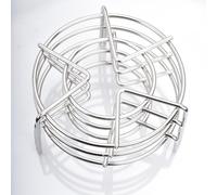 Alele 3Pcs Steam Rack, 5.5inch Stainless Steel Tall Trivets for Electric Pressure Cooker