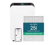Alen Air Purifier BreatheSmart 25i HEPA with Advanced Filter - 400 Sq. Ft. Perfect for Home and Kitchen, Apartment Essentials - Captures Dust & Odor