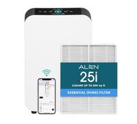 Alen Air Purifier BreatheSmart 25i HEPA with Essential Filter - 400 Sq. Ft. Perfect for Home and Kitchen, Apartment Essentials - Captures Dust & Odor