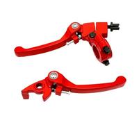 ALENGJKR 1 Pair 22mm 7 8" Folding Handlebar Aluminum Clutch Brake Lever for 50cc 110cc 125cc 200cc TTR SSR 125 Pit Dirt KAYO Motorcycle Hand Levers Brake Lever Clutch