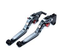 ALENGJKR Motorcycle Accessories Aluminum Folding Extendable Brake Clutch Lever Adjustable Extendable for SYM GTS300I for JOYMAX Z300 Z250 Motorcycle Hand Levers Brake Lever Clutch