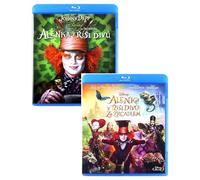 Alenka v risi divu kolekce 1.-2. 2BD (Alice in Wonderland + Alice Through the Looking Glass)