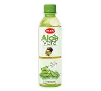 ALEO 0.5L Premium Passion fruit Aloe Vera Drink - Natural, No Preservatives, No Artificial Colors Superior Taste Award 2025
