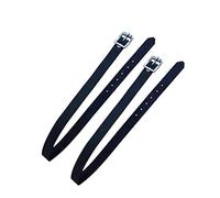 ALEOHALTER 2 Pcs Spur Straps, Horse Riding Straps With Buckle Solid Equestrian Spurs PU Leather Riding Sports Accessories Lady Spur Straps
