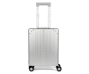 Aleon Business 4-wheel Aluminum Cabin suitcase, 50 cm, with Laptop Compartment gray