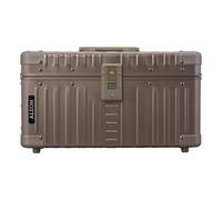 Aleon Classic Beauty Case, Aluminum, 39 cm bronze colored
