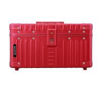 Aleon Classic Beauty Case, Aluminum, 39 cm red