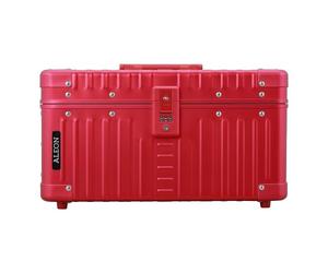 Aleon Classic Beauty Case, Aluminum, 39 cm red