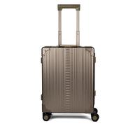 Aleon Traveler International 4-wheel Aluminum Cabin suitcase, 55 cm brown