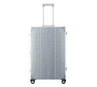 Aleon Traveler Macro 4-Wheel Aluminum Trolley, 77 cm silver colored