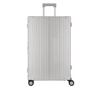 Aleon Traveler Macro 4-wheel Aluminum Trolley, 77 cm, with Garment bag gray