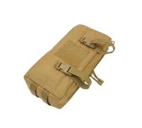 Alephnull Tactical Hanging Bag Molle Pouch Multipurpose Shoulder Bag Utility Bag Large Capacity Grow Bag Short Trips Bag for Outdoor Camping, Hunting, Hiking, Work, EDC, brown, L, Tactical