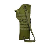 Alephnull Tactical Hunting Shotgun Sheath Holster Expandable Soft Rifle Scabbard with Adjustable Shoulder Strap MOLLE Pistol Shoulder Bag for Shooting (Army Green)