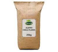 Aleppo Chilli Flakes 25kg by Hatton Hill | Pul Biber, Semi-Dried Red Pepper, Crushed, Middle East Cuisine, Mildly Hot, Marash Pepper