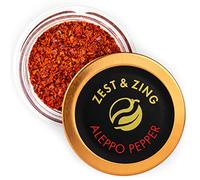 Aleppo Pepper Chilli (Flakes), 18g - Premium Chillis by ZEST & ZING. Fresher, Convenient, Stackable Spice Jars.