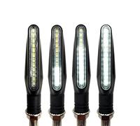 Alert Indicator Motorcycle Turn Signal Lights Flashing Signal Lamp For SUZUKI DL650/V-STROM DR 650 S/SE SV650/S B-KING Running Lights Sign Indicator(WHITE,4 PCS)
