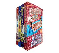 Alesha Dixon Lightning Girl Collection 4 Books Set (Lightning Girl, Superhero Squad, Secret Supervillain, Superpower Showdown)