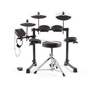 Alesis Debut Kit - Kids Electric Drum Kit with 4 Quiet Mesh Pads, 120 Sounds, Drum Sticks, Stool, Headphones, and Lessons for Beginners