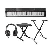 Alesis Prestige Digital Piano Black Inc. Stand Bench and Headphones
