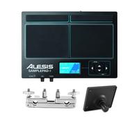 Alesis SamplePad 4 with Module Mount and Multi-Clamp