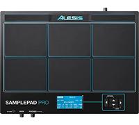 Alesis SamplePad Pro - 8-Pad Percussion and Sample-Triggering Instrument With Rubber Pads, Active Blue LED Illumination, Expansion Options for 2 Additional Triggers and 200+ Built-in Sounds