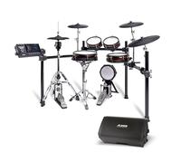 Alesis Strata Core and Strike Amp 8 MK2 - Electric Drum Kit with Triple Zone Cymbals, Active Magnetic Hi-Hat, and 8 Inch 2000W Amp Speaker, with Bluetooth
