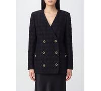 ALESSANDRA RICH Double-Breasted Bou lazer with Metallic Buttons - Size: 42 - female