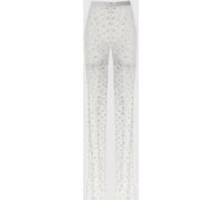 ALESSANDRA RICH Pants Woman color White - Size: 42 - female