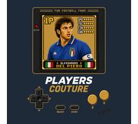Alessandro Del Piero Legend 8-Bit Men's Hoodie - Navy / 2XL