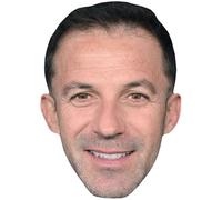 Alessandro Del Piero (Stubble) Big Head. Larger than life mask.