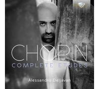 ALESSANDRO DELJAVAN - COMPLETE ETUDES OP.10 & 25 CD NEW FREDERIC CHOPIN