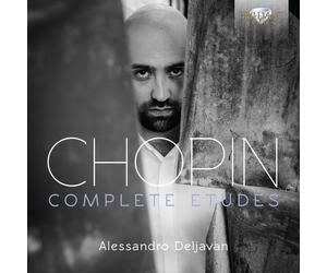 ALESSANDRO DELJAVAN - COMPLETE ETUDES OP.10 & 25 CD NEW FREDERIC CHOPIN