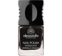 Alessandro International Nail Polish 77 Midnight Black