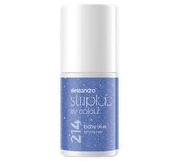 Alessandro Nails Striplac-UV-ColourUV Nagellack 214 Baby Blue - shimmer