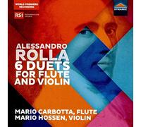 Alessandro Rolla - 6 Duets for Flute and Violin - CD - N4z