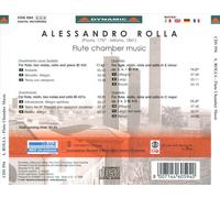 ALESSANDRO ROLLA: FLUTE CHAMBER MUSIC NEW CD