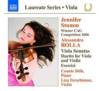 Jennifer Stumm – Alessandro Rolla: Violin Sonatas / Duetto for Viola and Violin – NAXOS