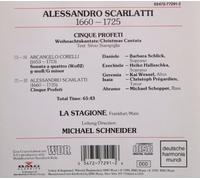 Alessandro Scarlatti - Cinque Profeti - Weihnachtskantate / Christmas Ca - J3z