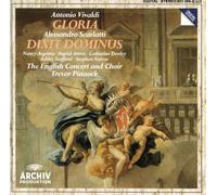 Alessandro Scarlatti - Vivaldi: Gloria · A Scarlatti: Dixit Dominus /Argenta · Stafford · Varcoe · Attrot · Denley · Pinnock
