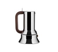 Alessi 9090/1 - Design Espresso Coffee Maker, Aluminum Body, Thermoplastic Resin Handle and Knob, 1 Cup