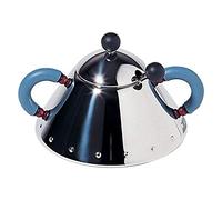 Alessi - 9097 - Sugar bowl with spoon -light blue