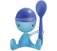 Alessi A di Cico Egg Cup with Salt Castor and Spoon - Blue