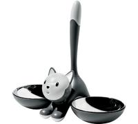 Alessi A di Tigrito Cat Bowl, Grey