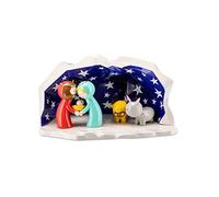 Alessi Happy Eternity baby crib with porcelain figures 1 set